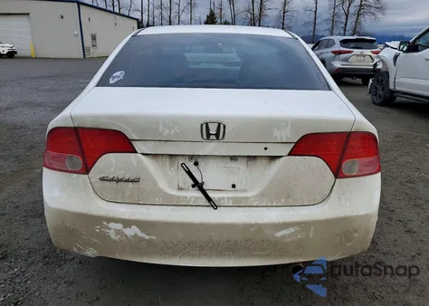 2008 Honda Civic Lx из США, поврежденный, VIN 1HGFA165X8L056992
